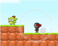 Angry ninja game  minion  HTML5 jtk